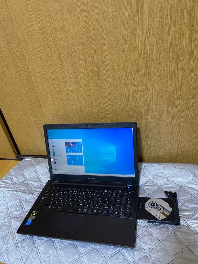 FRONTIERノートPC 15.6インチWindows 10 リカバリソフト付