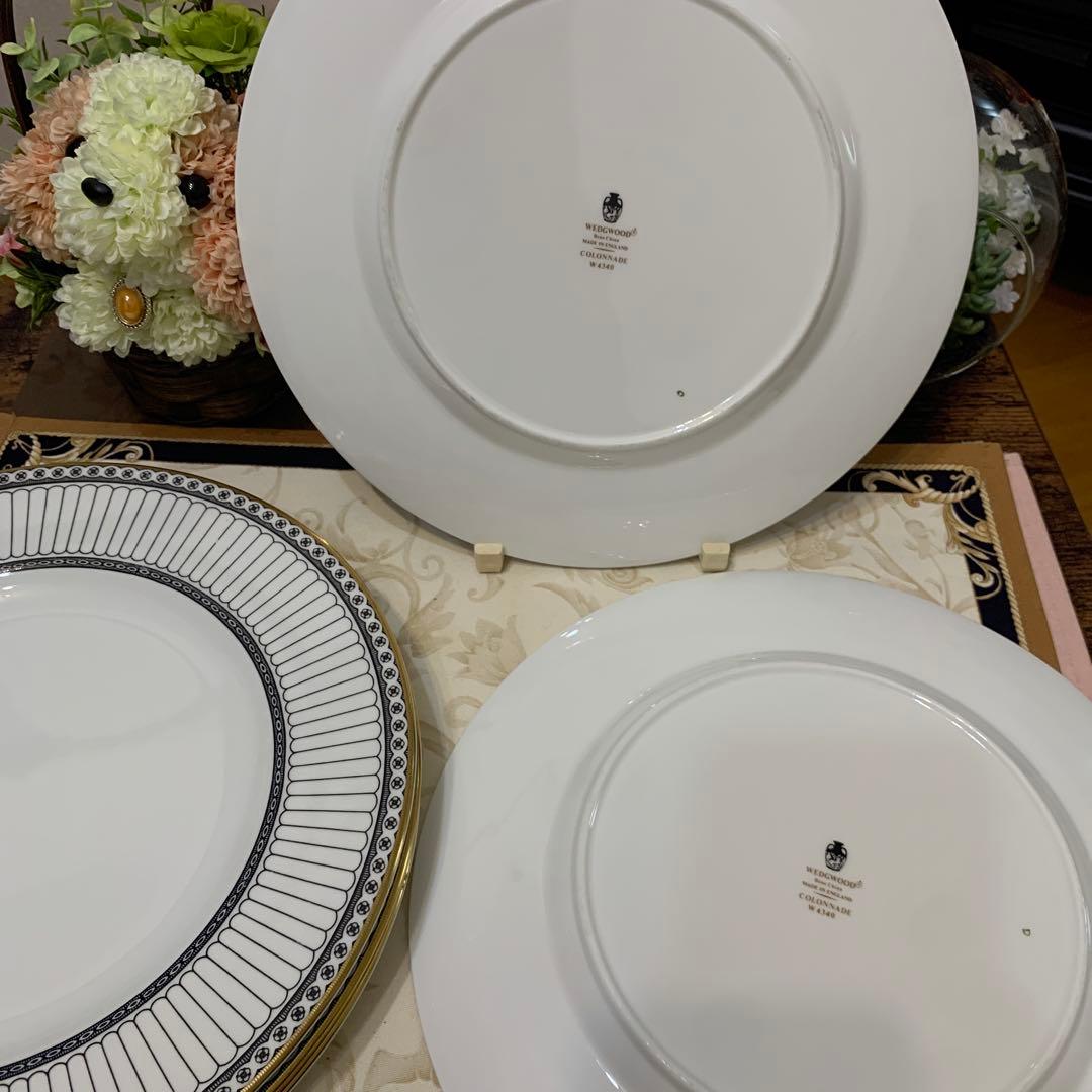 ウェッジウッド コロネード　ユーランダー　27cmディナープレート　大皿2枚