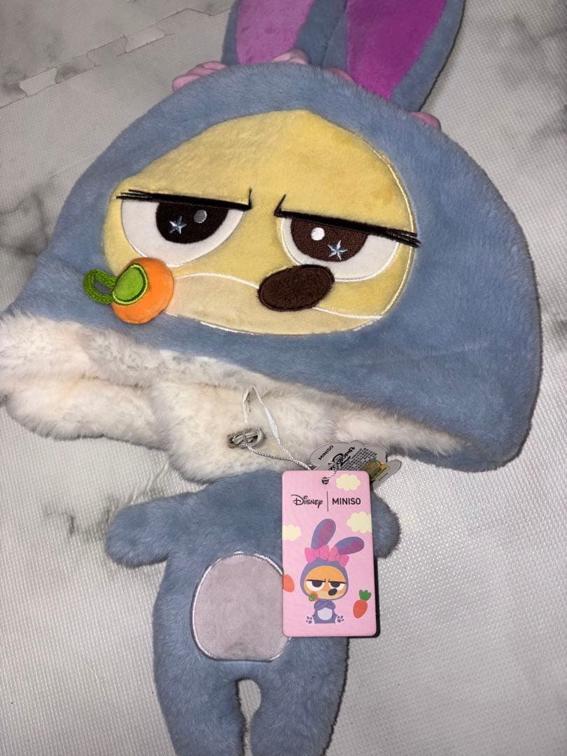 新品未使用　上海ディズニー　ズートピア　冬　帽子　フィニック