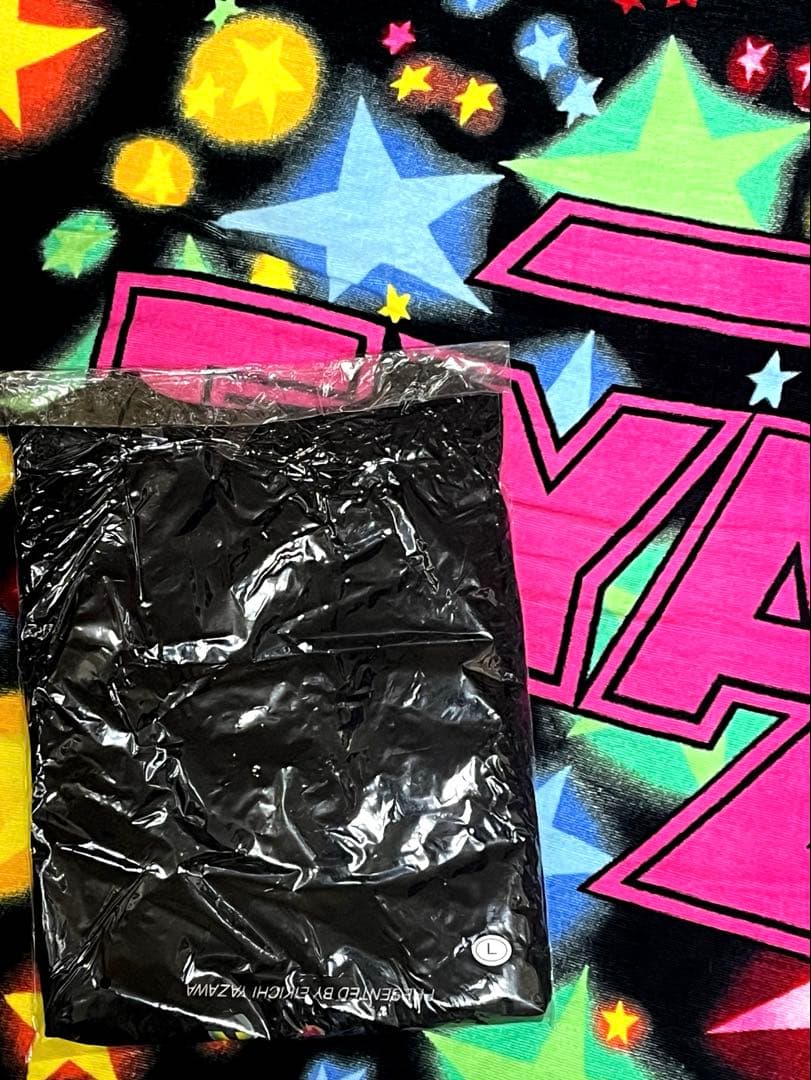 矢沢永吉　SBT/Tシャツ（ L）ロゴレインボー