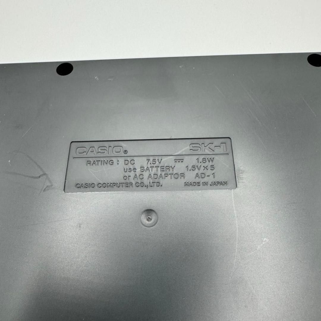 CASIO SK-1 サンプリングキーボード ビンテージ