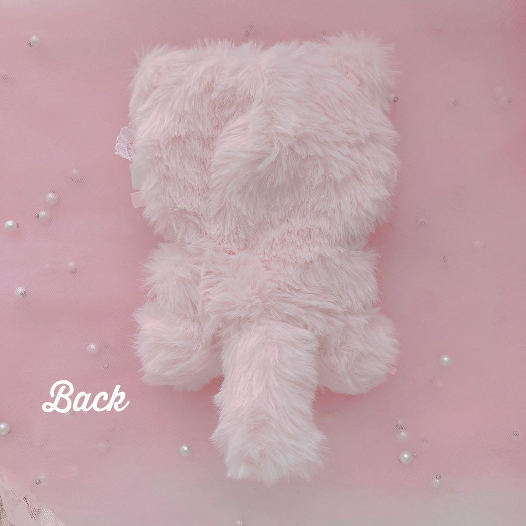 おすわり ぬい服 着ぐるみ 10cm〜13cm メイドネコ ちびぐるみ