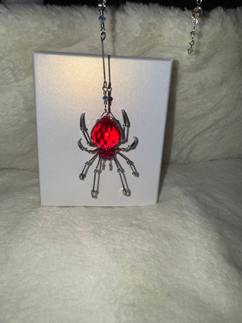 蟲彩　針金細工『秘喰蜘蛛•赫』