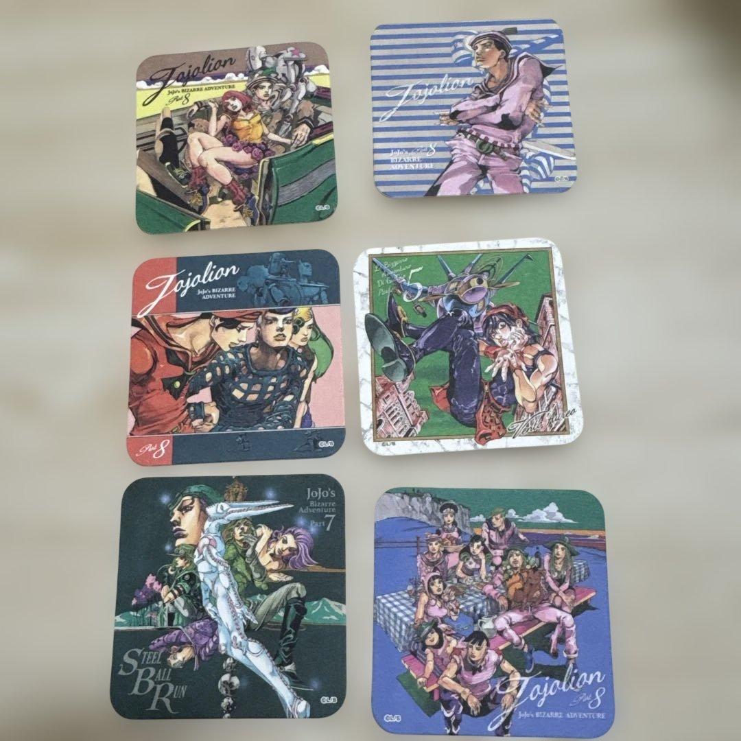 公*o様 ジョジョの奇妙な冒険 荒木飛呂彦 原画展 コースター 20枚セット