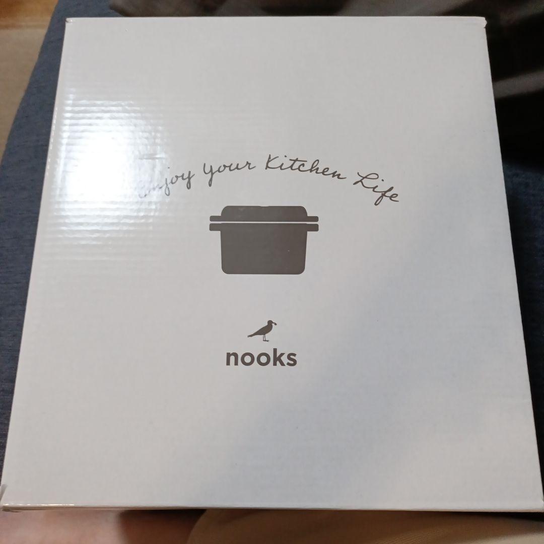 お値下げ！IH対応　ヌークス 無水調理鍋 24cm