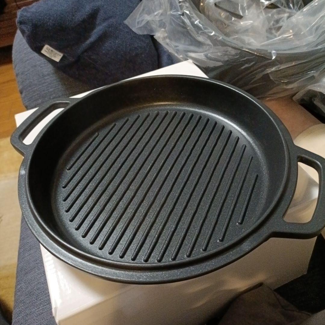 お値下げ！IH対応　ヌークス 無水調理鍋 24cm