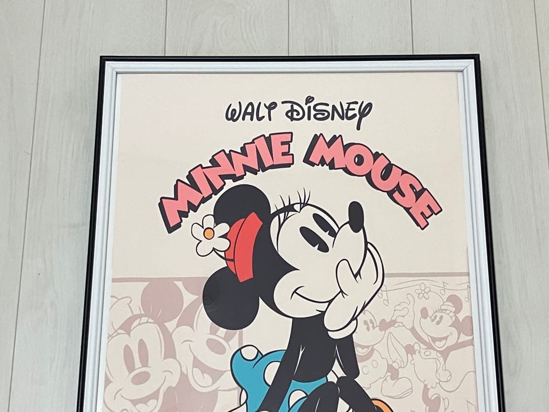 【額縁付き】A2 ポスター Disney ディズニー ミニー 2