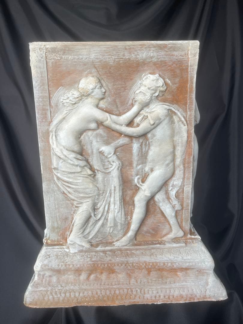 古代ギリシャ・ローマ風 四面レリーフ傘立て 50cm 手作り