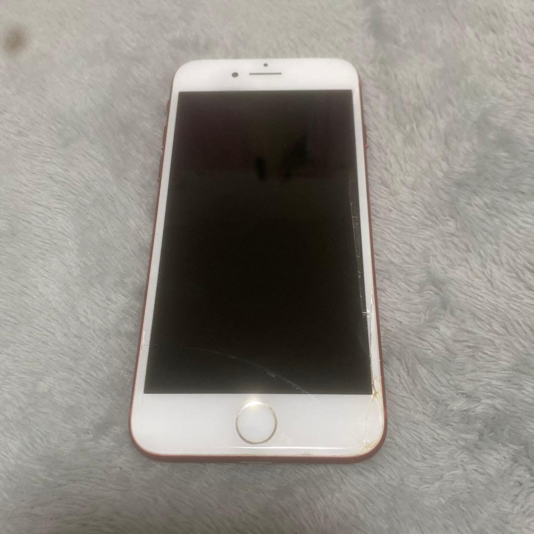スマートフォン本体 iPhone 7 Red 128 GB docomo