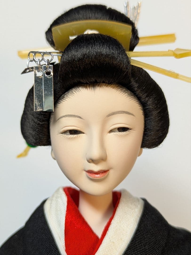 手足稼働　胡粉ヘッド付ドール　芸者『真琴』1/6ドール、ドール本体とスタンドのみ