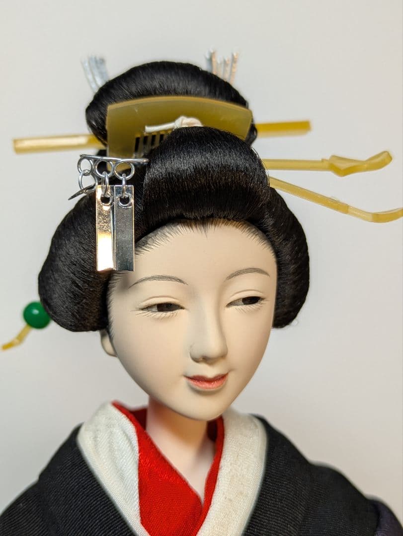 手足稼働　胡粉ヘッド付ドール　芸者『真琴』1/6ドール、ドール本体とスタンドのみ
