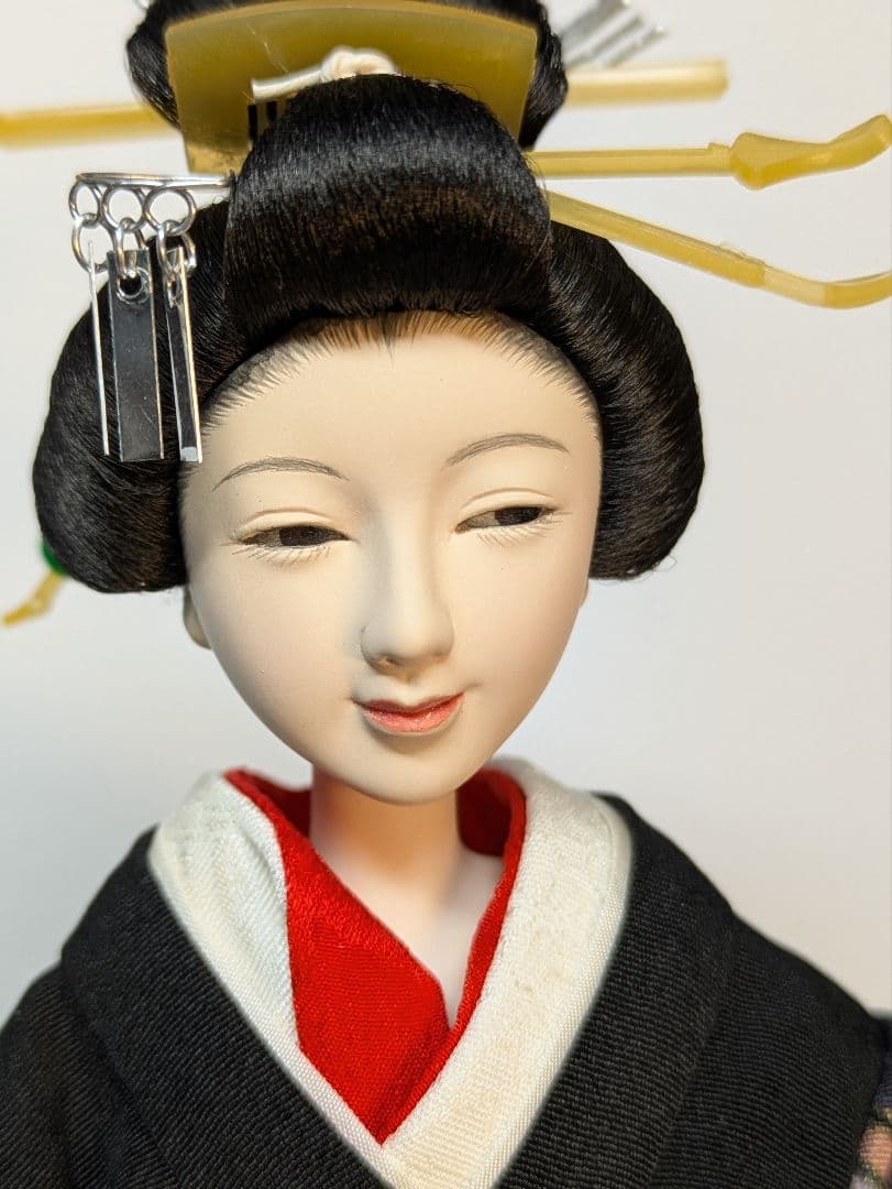 手足稼働　胡粉ヘッド付ドール　芸者『真琴』1/6ドール、ドール本体とスタンドのみ