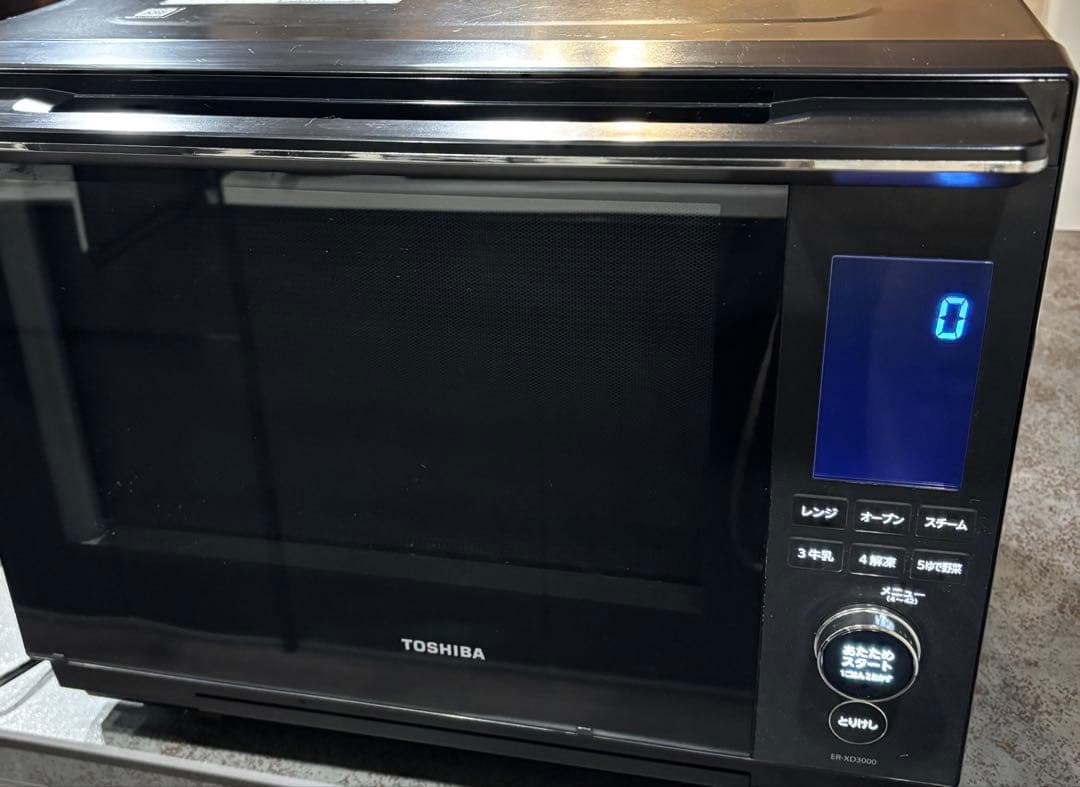 東芝過熱水蒸気オーブンレンジ　石窯ドーム　形式　ER-XD3000