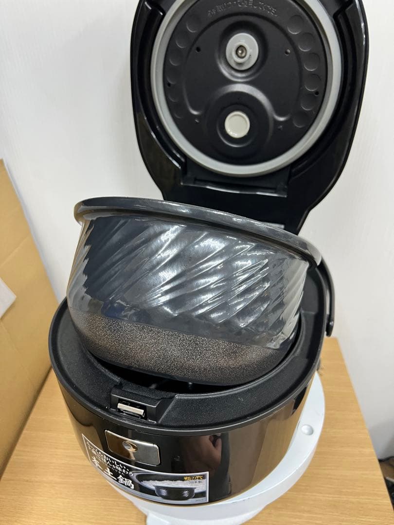 タイガー 土鍋IH炊飯ジャー JKN-R100 1.0L ブラック2014年製