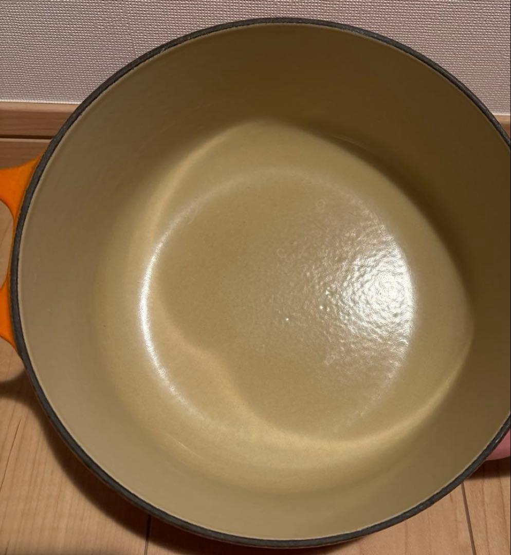 ル・クルーゼ　両手鍋 オレンジ　20cm