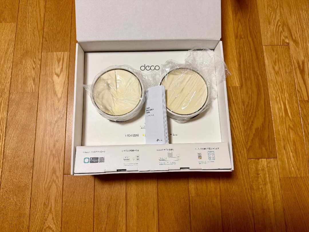 TP-LINK Deco X60 2個セット (メッシュwifi,wifi6)
