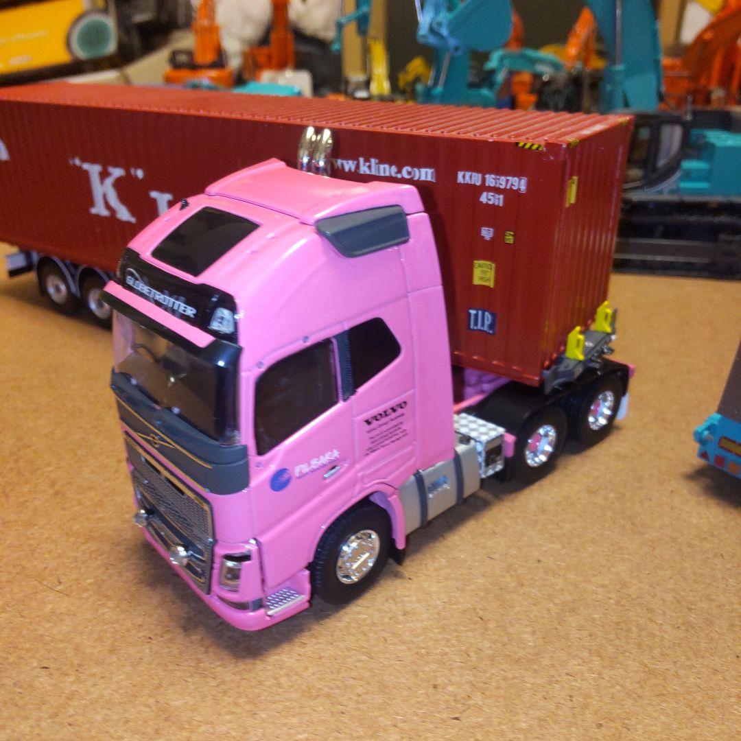 ボルボ グローブトロッター ピンク トレーラー K LINE