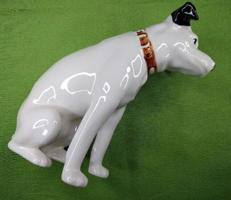 VICTORマスコット　ニッパー君　ブリキ看板付き