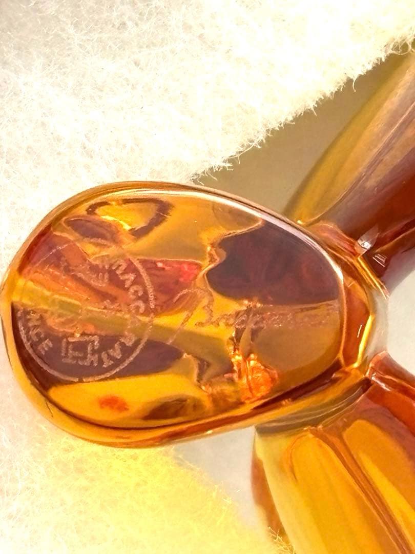 Baccarat ラッキーバタフライ置物（イエロー）