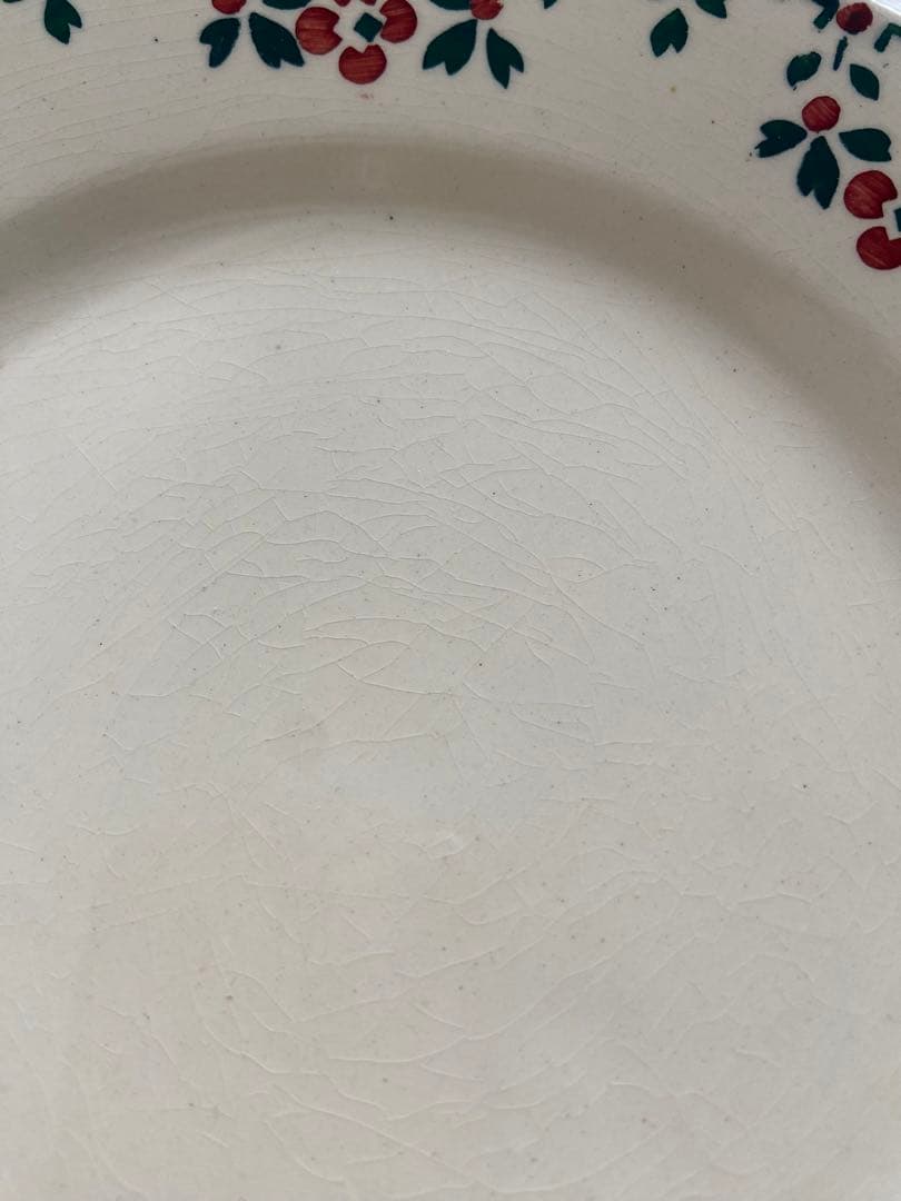 最終値下げフランスアンティークChoisyleRoiデザートプレート2枚セット①