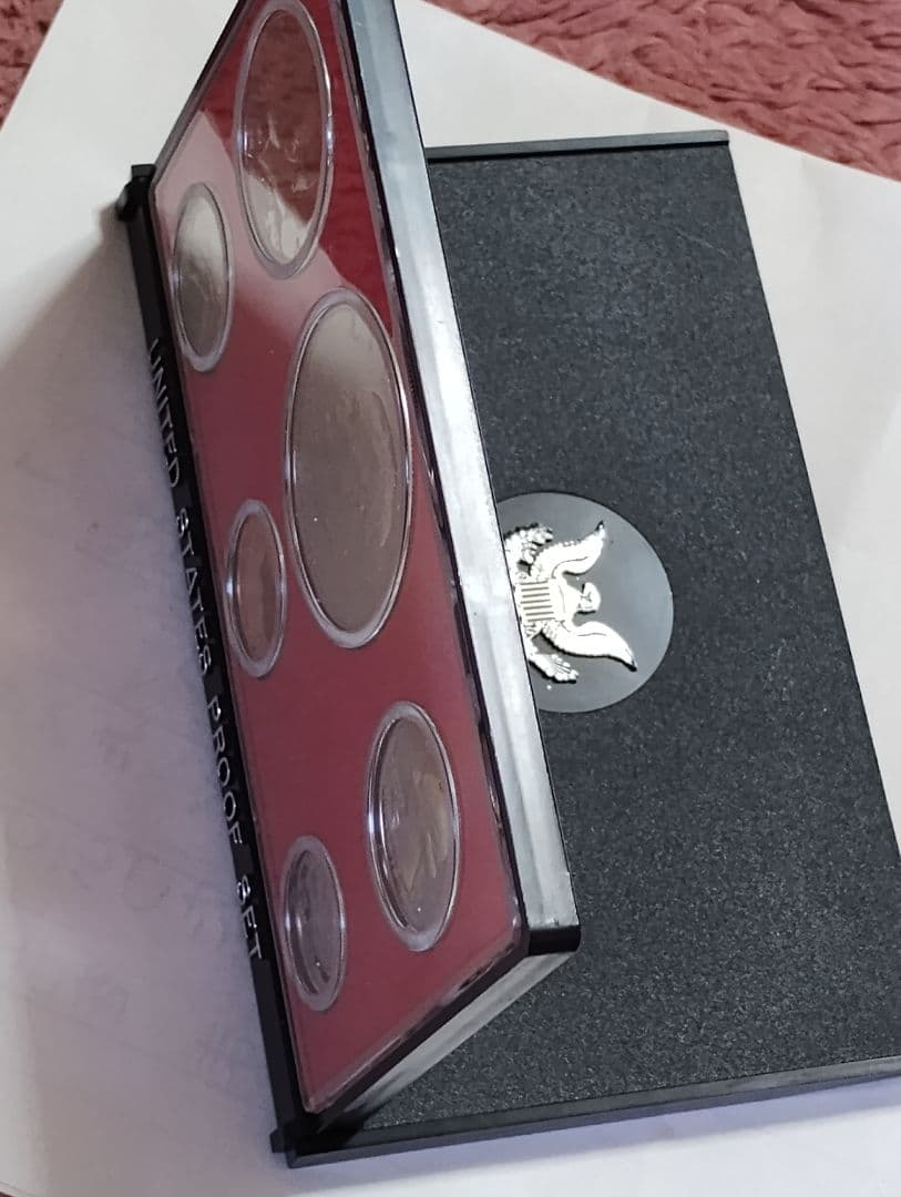 アメリカ建国200年記念・プルーフ貨幣セット。