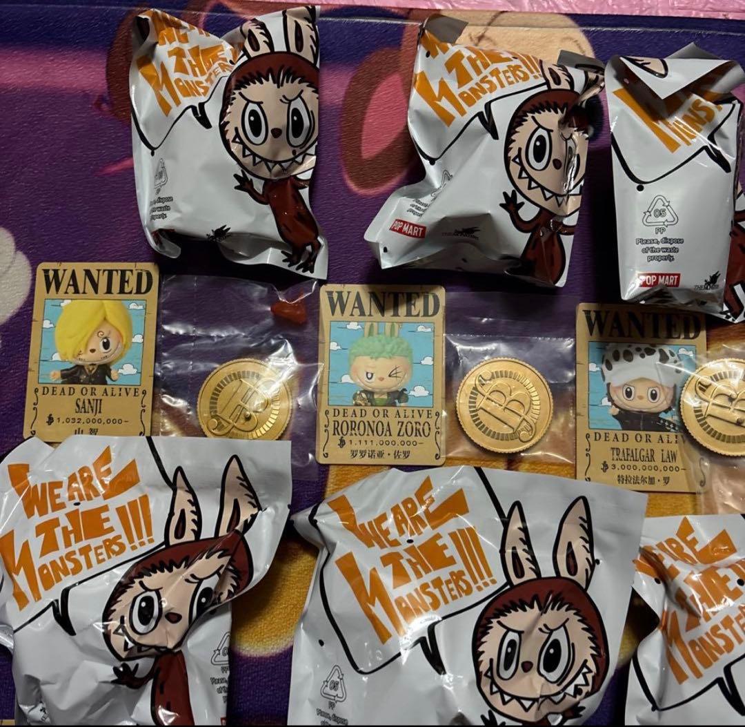 ONE PIECE THE MONSTERS ポップマート 13種　コンプリート