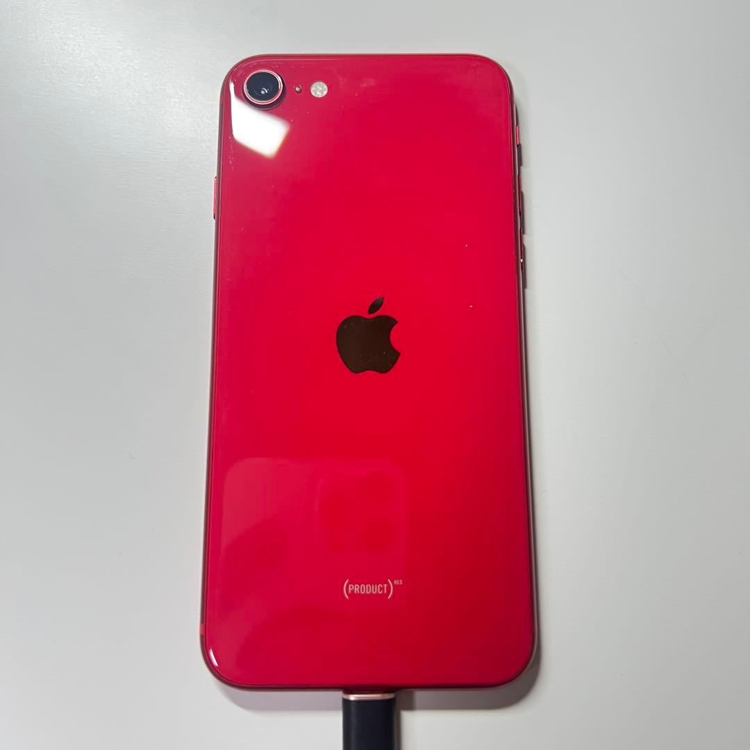 【中古】iPhone SE（第2世代）128GB RED SIMロックなし