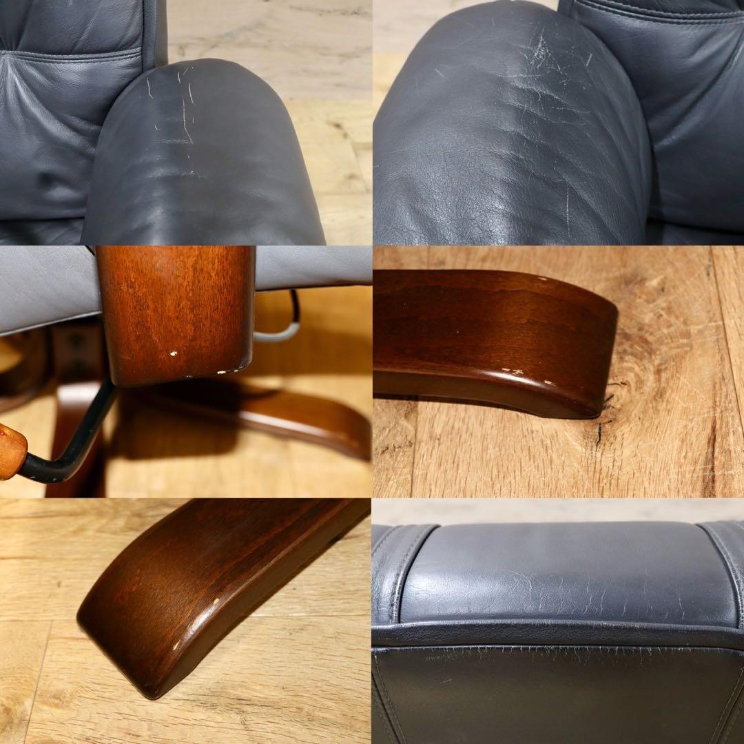 GMHK712○maruni / オールドマルニ 本革 リクライニングチ