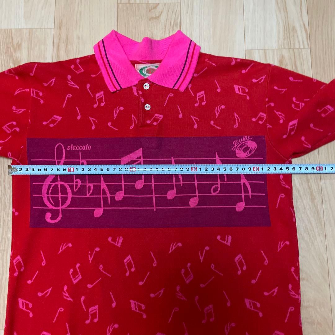 ☆沢田研二／ジュリー1980(昭和55年 )#ポロシャツ／ツアーグッズ #レア