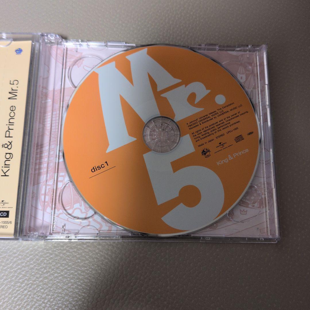 King & Prince Mr.5 アルバム DVD