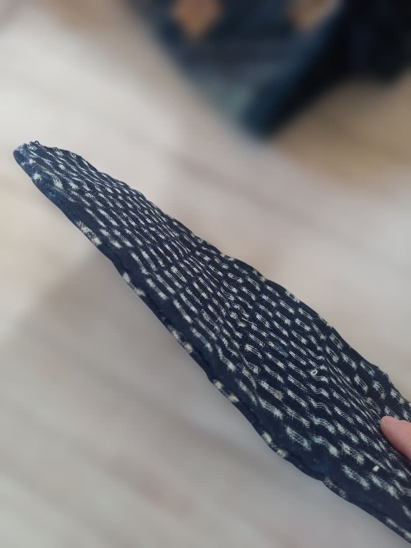 【一点もの】古布パッチワークで作った大きめトートバッグ
