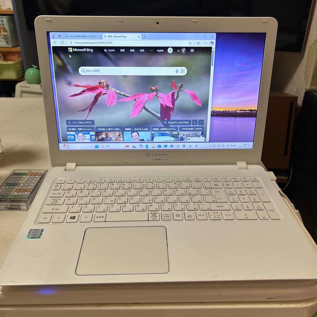 Windowsノート本体 i3 6006u m2.ssd128GB HDD500GB MEM4GM