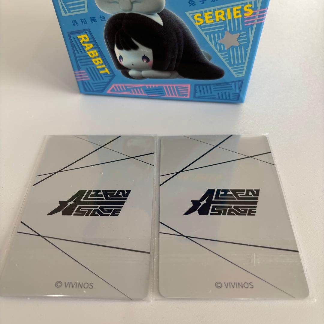 エイリアンステージ イヴァン ティル フィギュア 兎 トレカ エイステ
