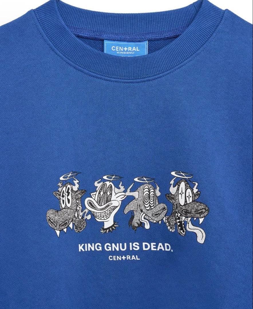 King Gnu グッズ　Blue M スウェット