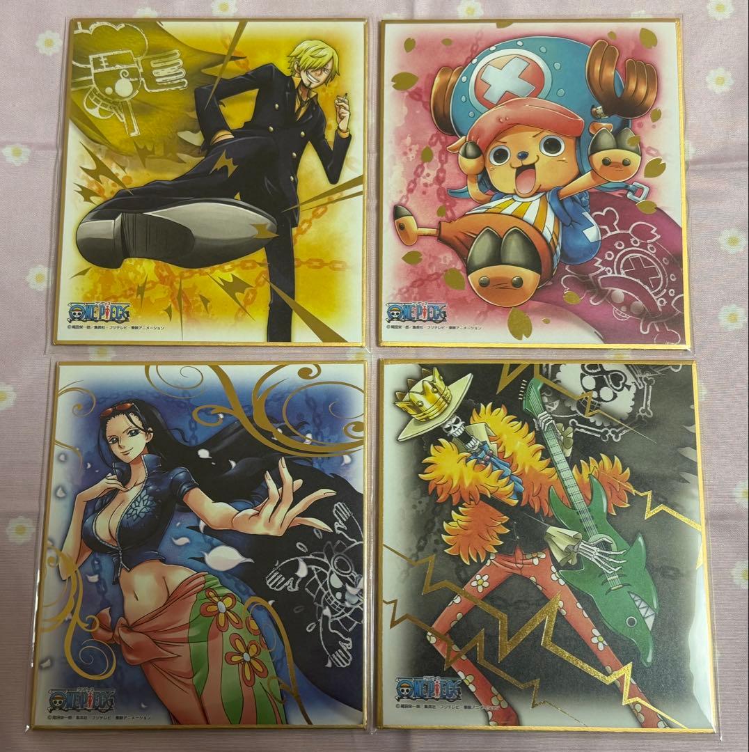 ONE PIECE 色紙