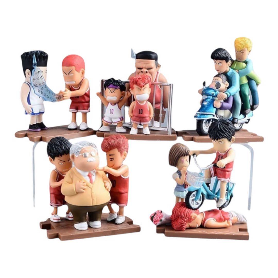 希少レア　SLAM DUNK(スラムダンク) ジオラマ フィギュア 5 種セット