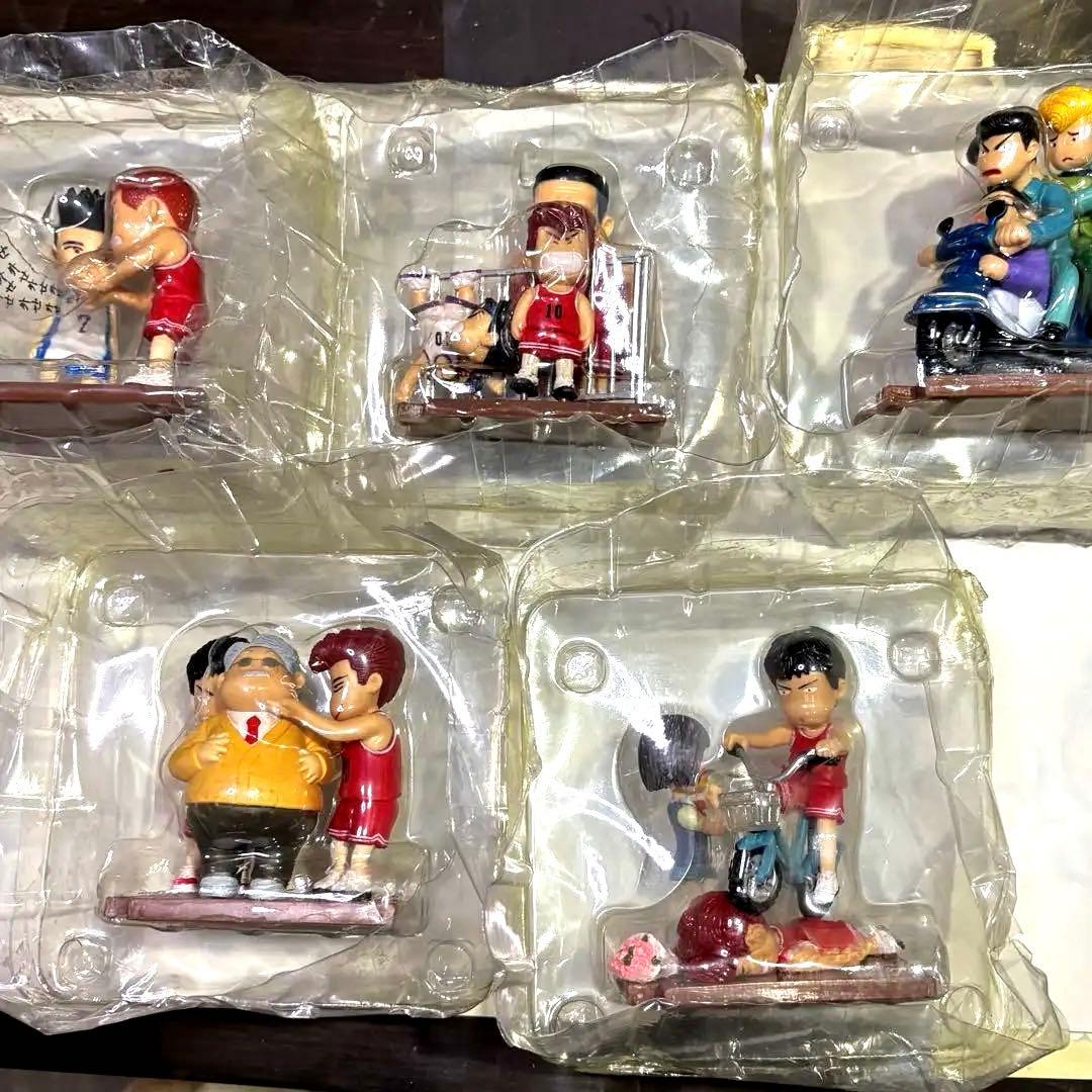 希少レア　SLAM DUNK(スラムダンク) ジオラマ フィギュア 5 種セット
