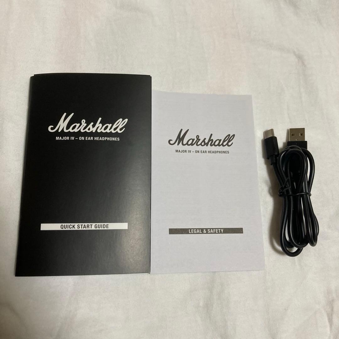 【正規品】Marshall Major IV ワイヤレスヘッドホン ブラック