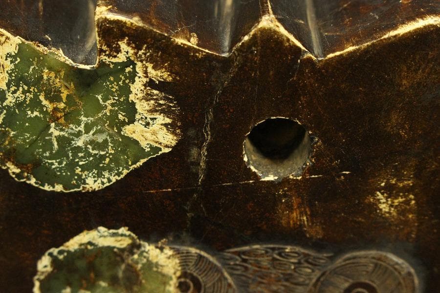 中国美術 玉石 刻 祭具 古代(A885)