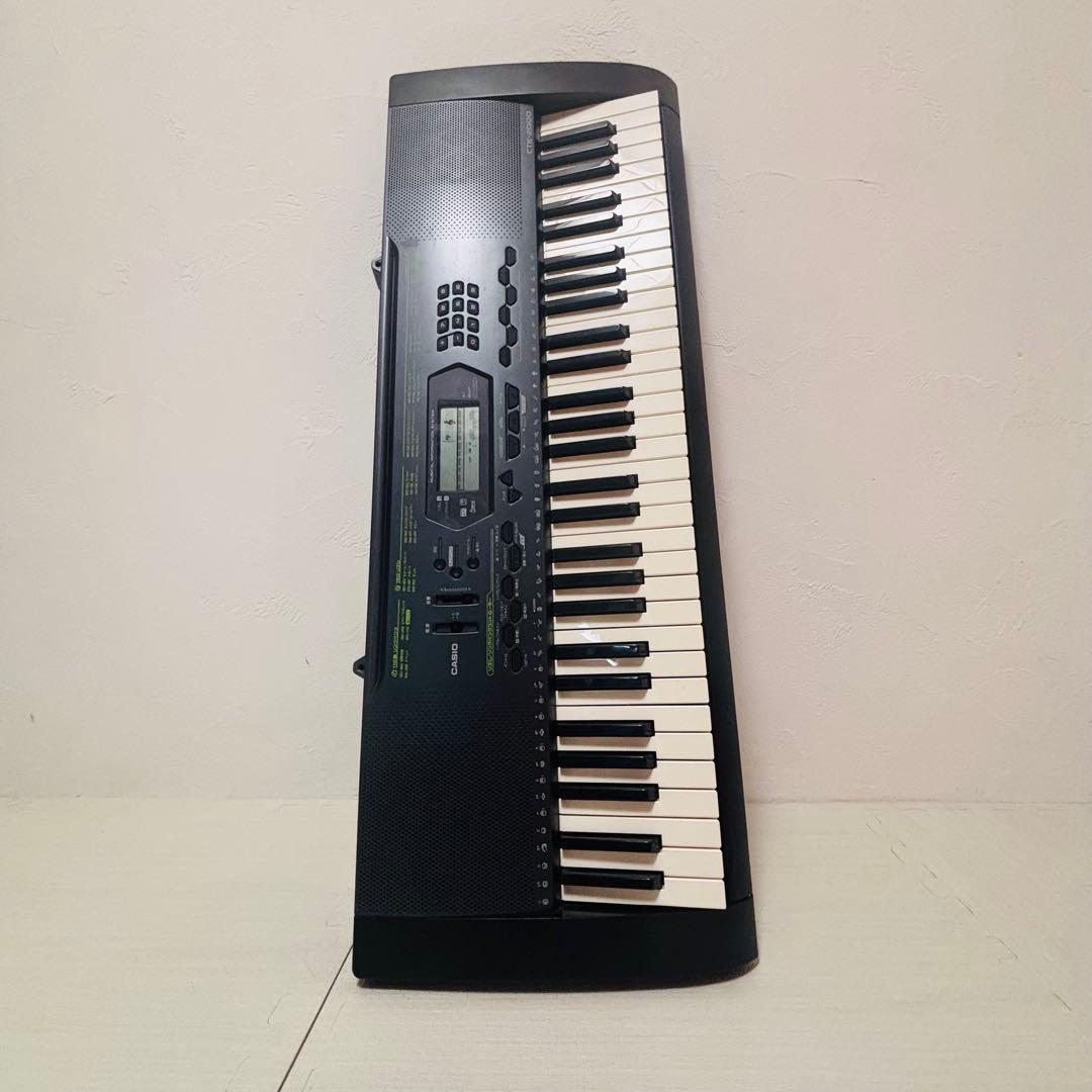 CASIO 電子キーボード CTK-2000 61鍵 動作品 アダプター付