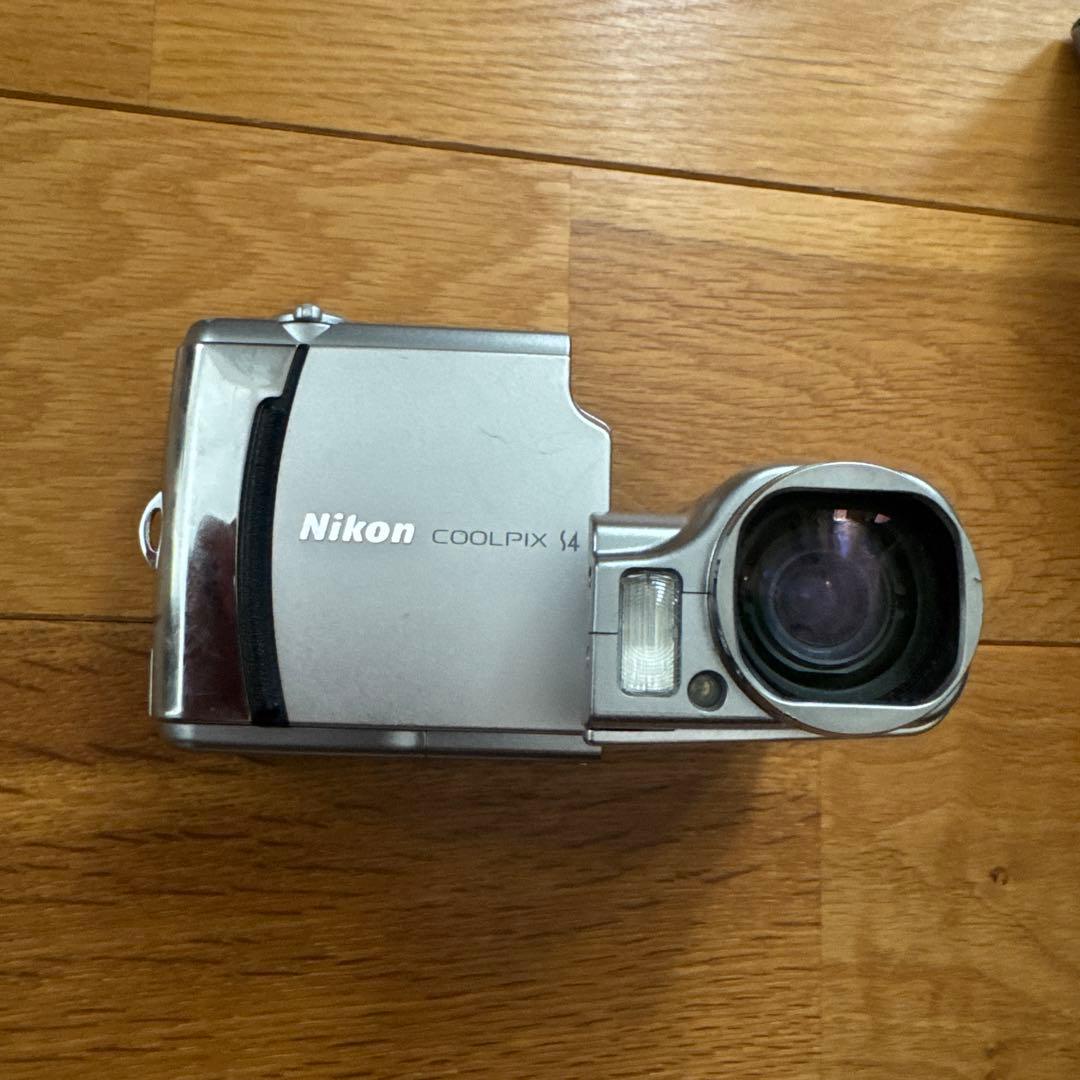 NikonクールピクスS4デジタルカメラcoolpix単三電池仕様レトロ