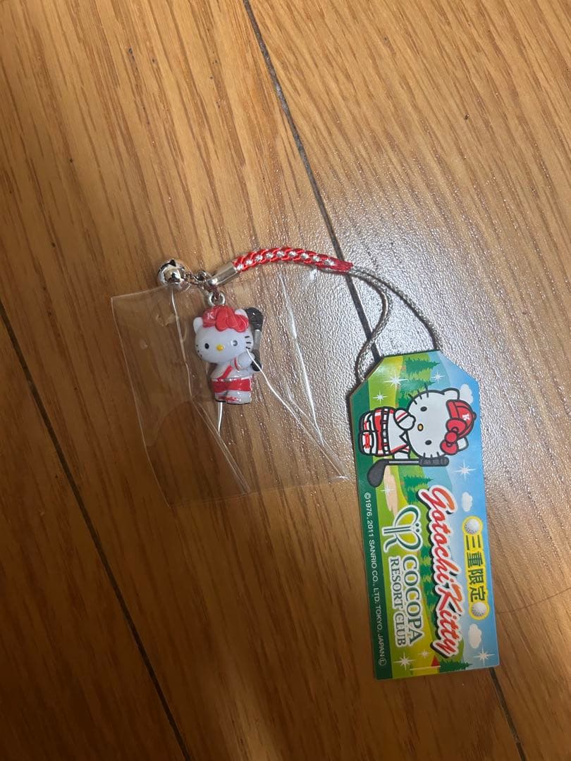 激レア！ご当地三重県ココパリゾート限定！キティストラップまとめ売り6個！