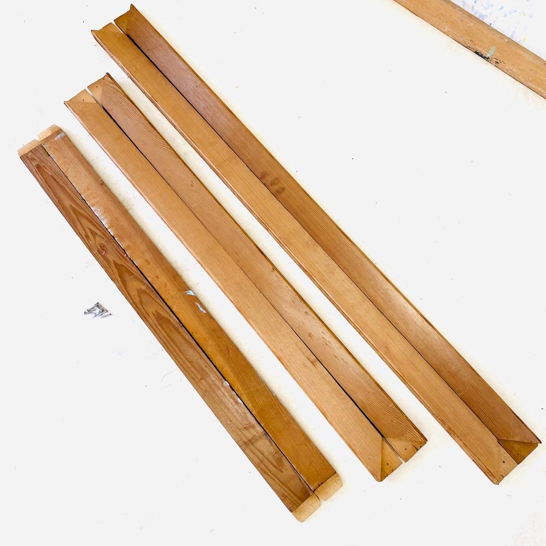 絵画用 木枠 キャンバス枠 F40 那須野画材他 2点セット 中古 送料込