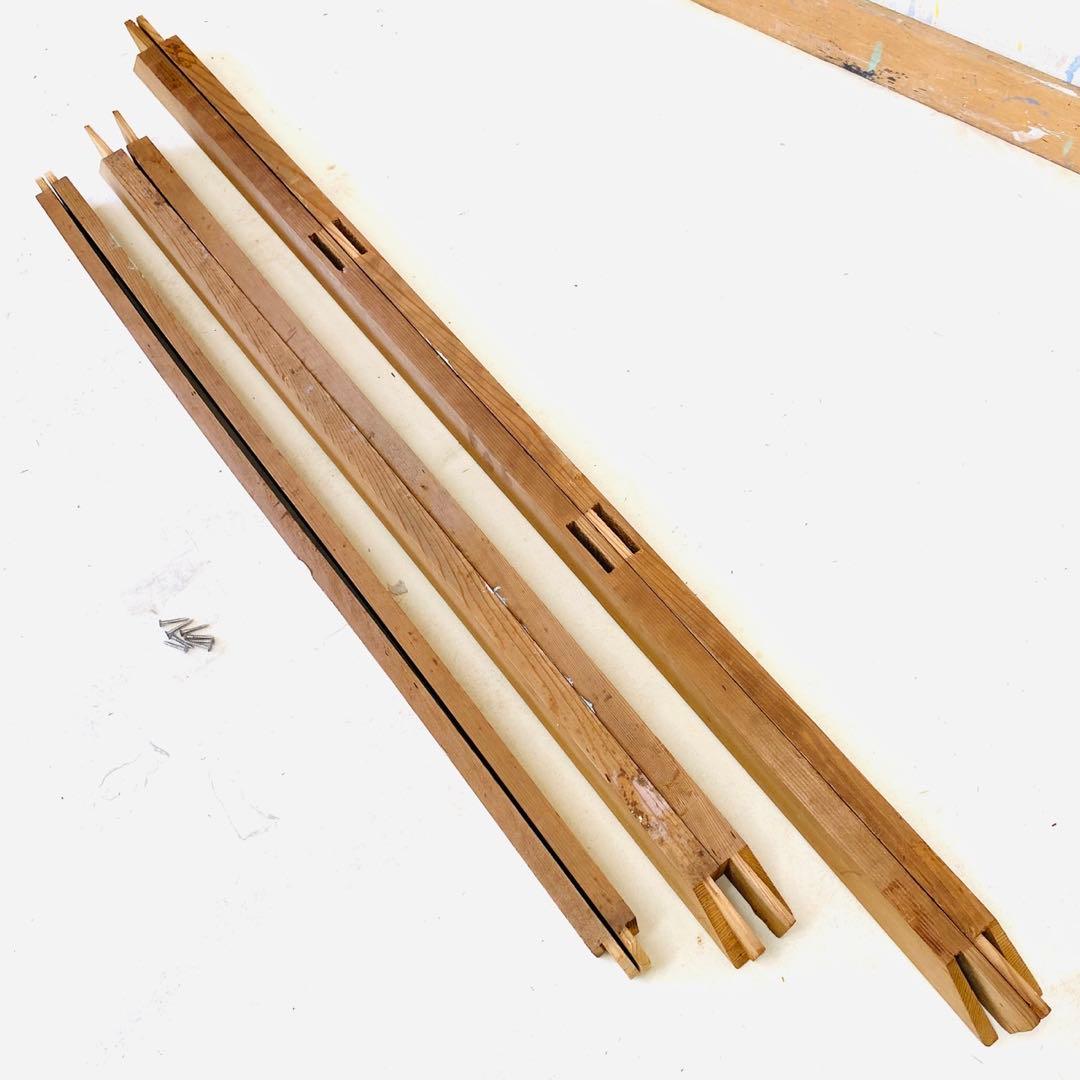 絵画用 木枠 キャンバス枠 F40 那須野画材他 2点セット 中古 送料込