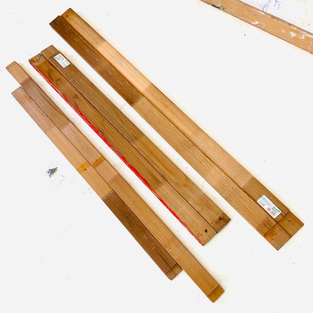 絵画用 木枠 キャンバス枠 F40 那須野画材他 2点セット 中古 送料込