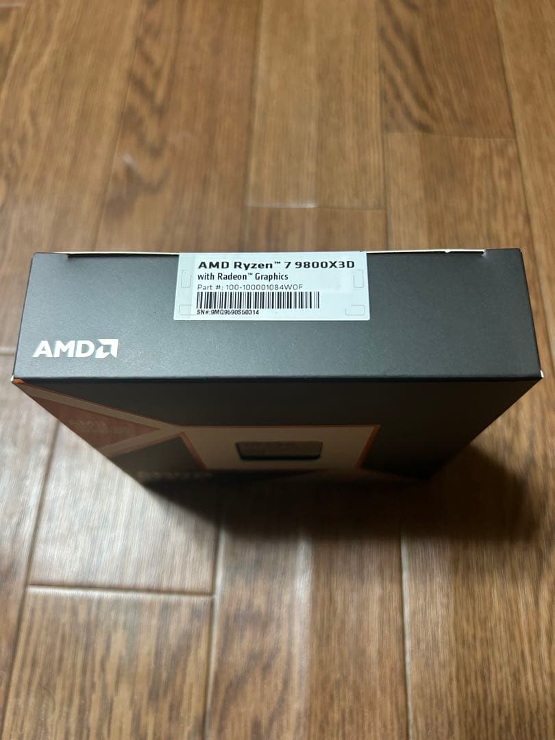 AMD Ryzen 7 9800X3D CPU 新品未開封 ライゼン