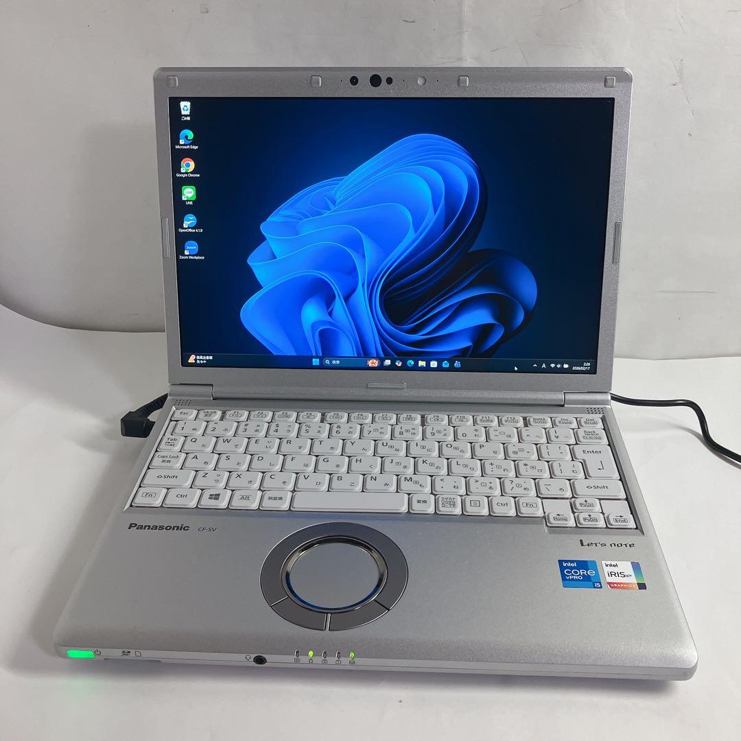 Windowsノート本体 Let's note CF-SV1 Core i5-1145G7 /16/256