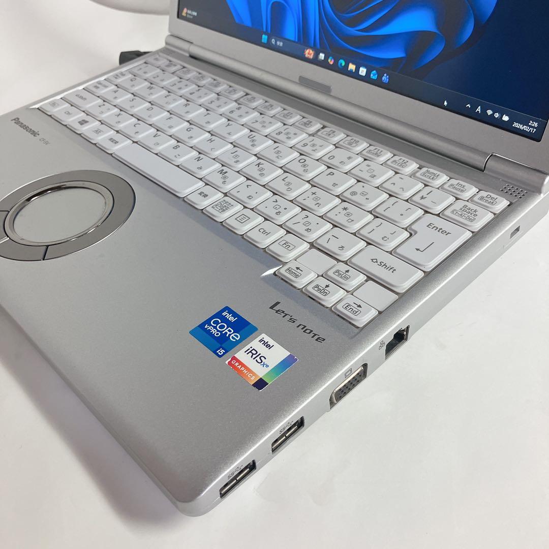 Windowsノート本体 Let's note CF-SV1 Core i5-1145G7 /16/256
