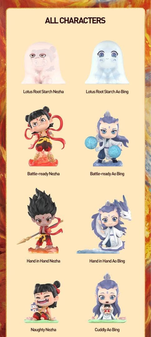 コミック・アニメ POPMART NeZha Born Bonds Series Figures