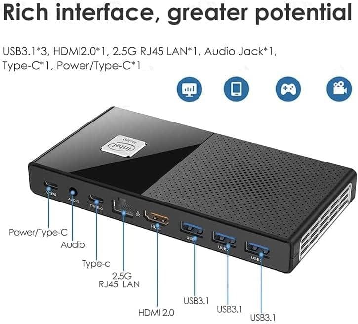 ミニPC MINIPC GZBOX M6 N6000 16G/256G Win11Pro